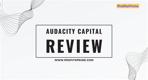 Audacity Capital Review 2024 .